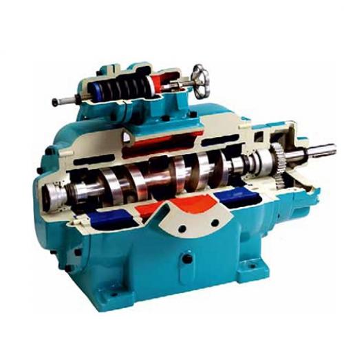 >ALLWEILER twin screw pump for conveying high-viscosity media