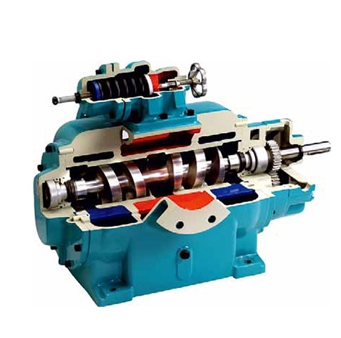ALLWEILER twin screw pump for conveying high-viscosity media ALLWEILER twin screw pump for conveying high-viscosity media